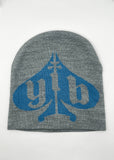 GREY JESSE'S REVERSIBLE BEANIE