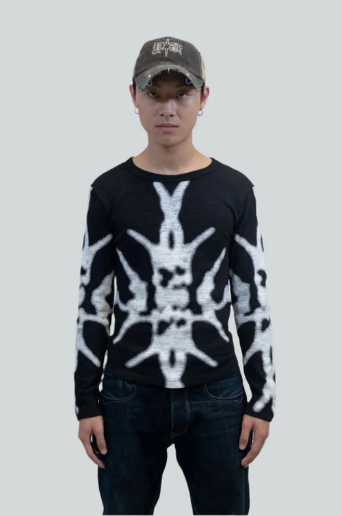 CURSED KNIT L/S TEE - Youths In Balaclava