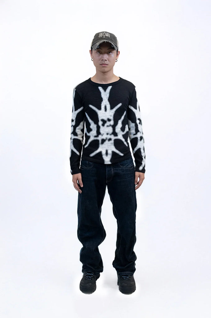 CURSED KNIT L/S TEE - Youths In Balaclava