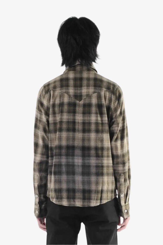 FLORAL FLANNEL L/S SHIRT - Youths In Balaclava