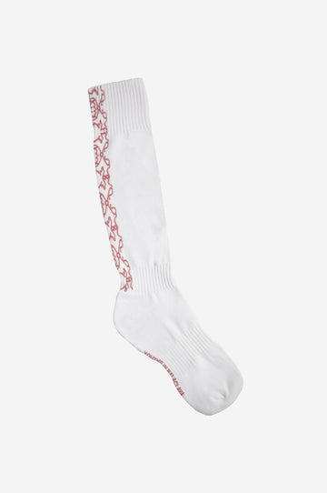 FLORAL KNEE HIGH SOCKS - Youths In Balaclava