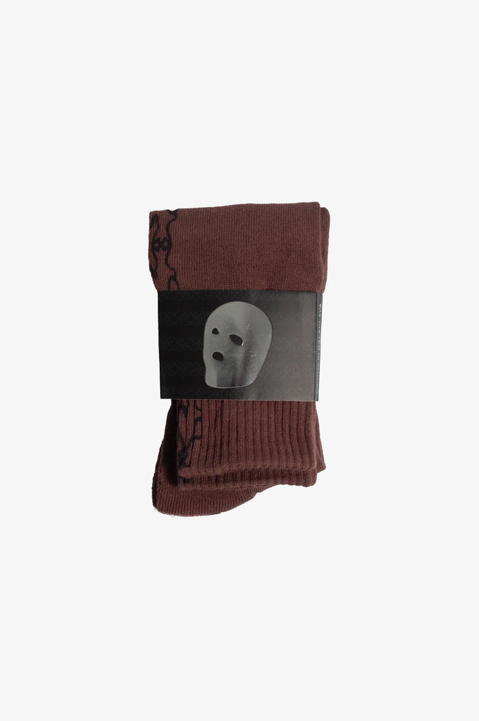 FLORAL KNEE HIGH SOCKS - Youths In Balaclava