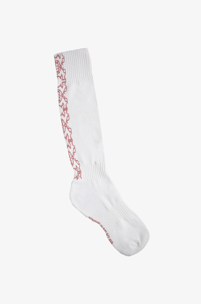 FLORAL KNEE HIGH SOCKS - Youths In Balaclava