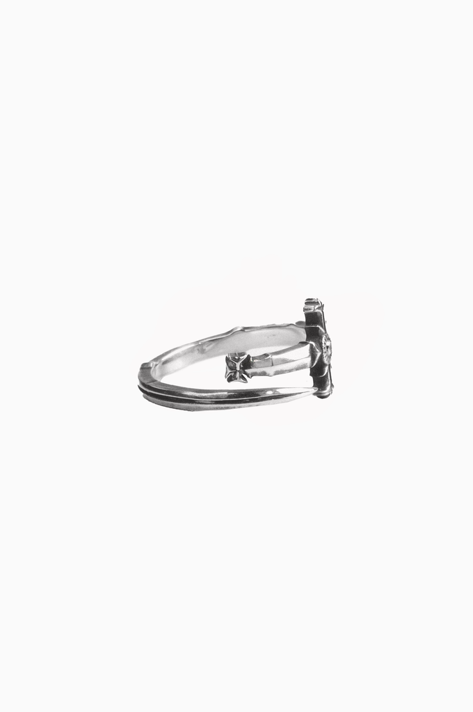 (PRE-ORDER) DIVINE SWORD RING IN STERLING SILVER - Youths In Balaclava