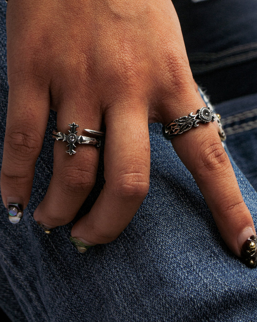 (PRE-ORDER) DIVINE SWORD RING IN STERLING SILVER - Youths In Balaclava