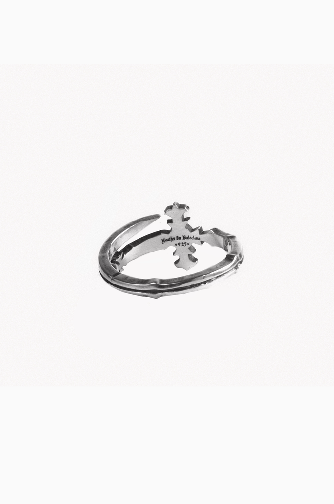 (PRE-ORDER) DIVINE SWORD RING IN STERLING SILVER - Youths In Balaclava