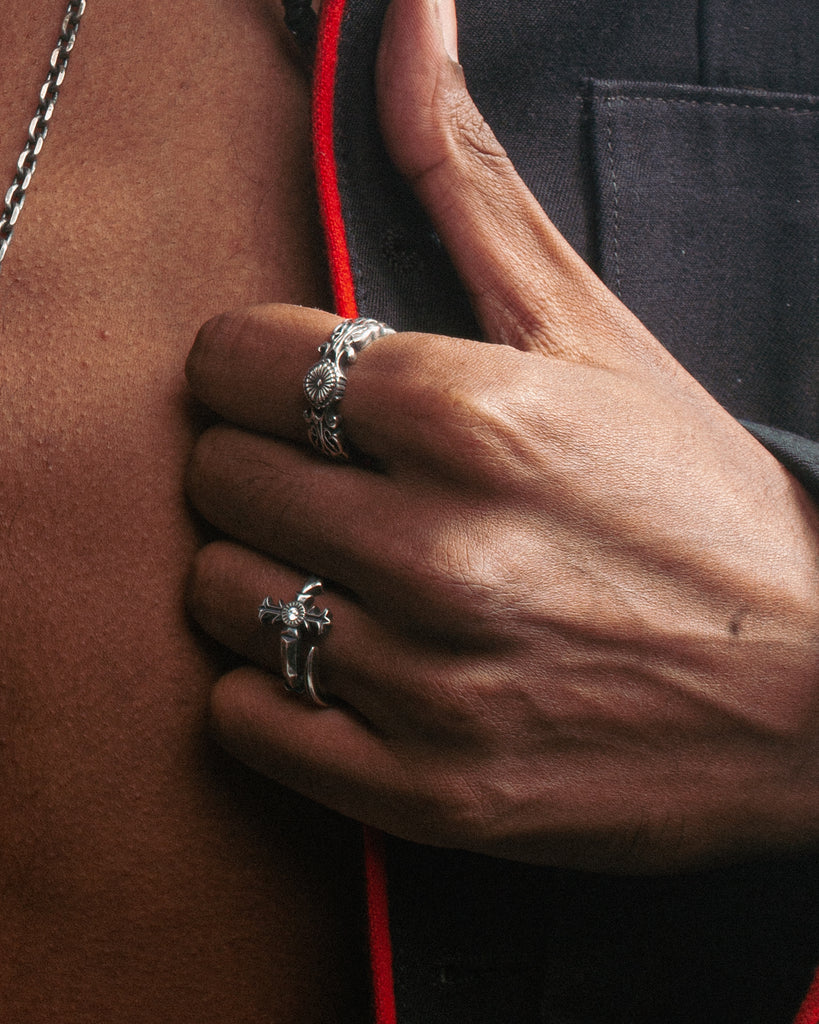 (PRE-ORDER) ETERNAL BLOSSOM RING IN STERLING SILVER - Youths In Balaclava