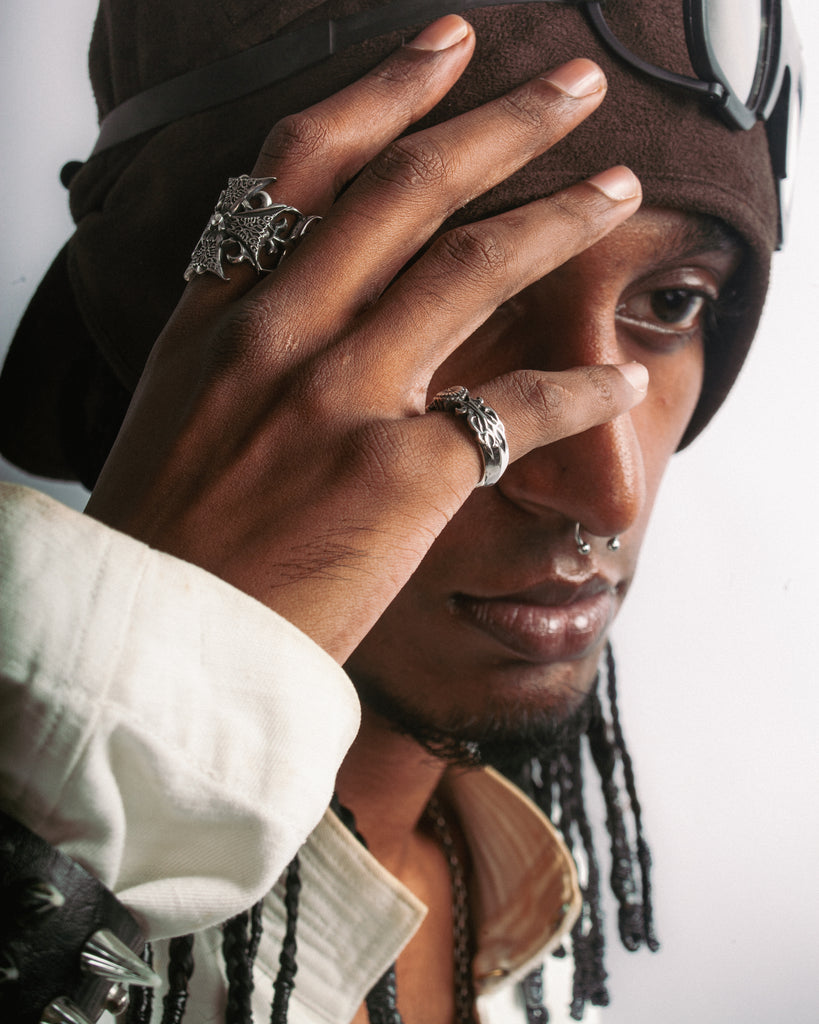 (PRE-ORDER) ETERNAL BLOSSOM RING IN STERLING SILVER - Youths In Balaclava