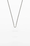 ROLO CHAIN NECKLACE IN STERLING SILVER
