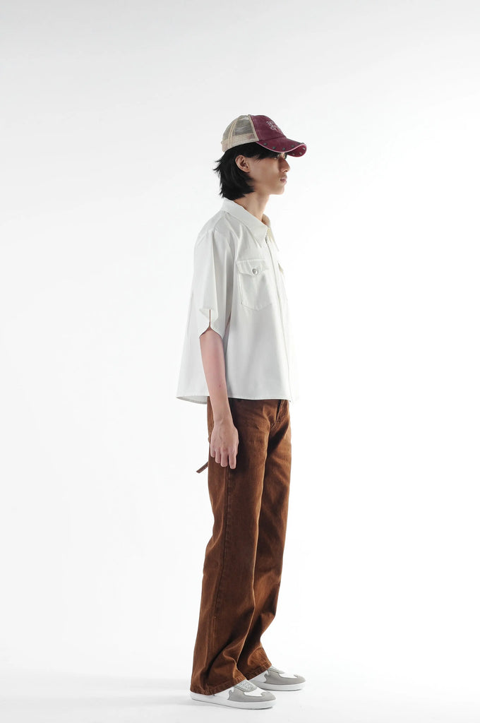 SIGNATURE ZIP S/S SHIRT - Youths In Balaclava
