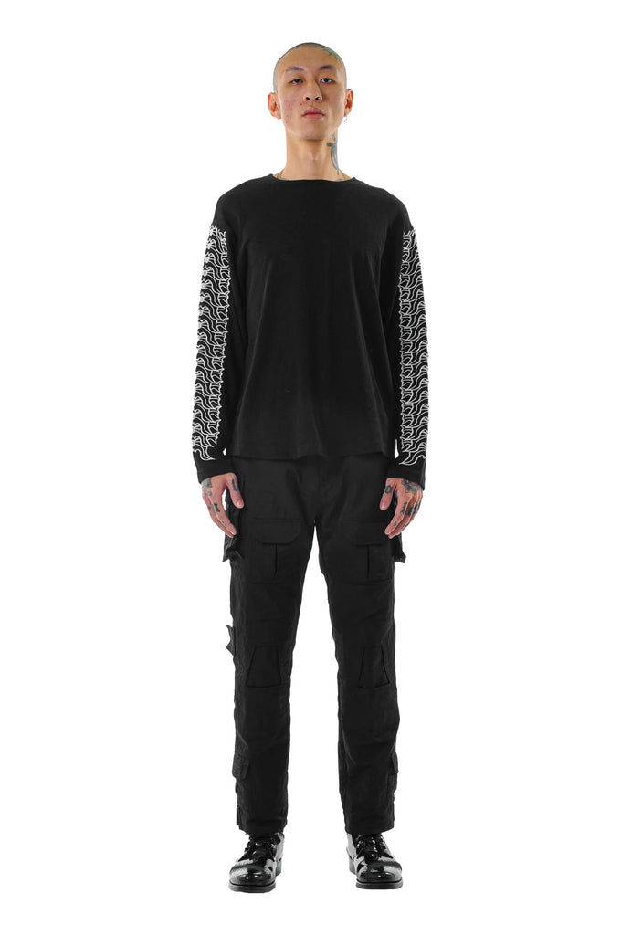 SILVER SPINE L/S TEE - Youths In Balaclava