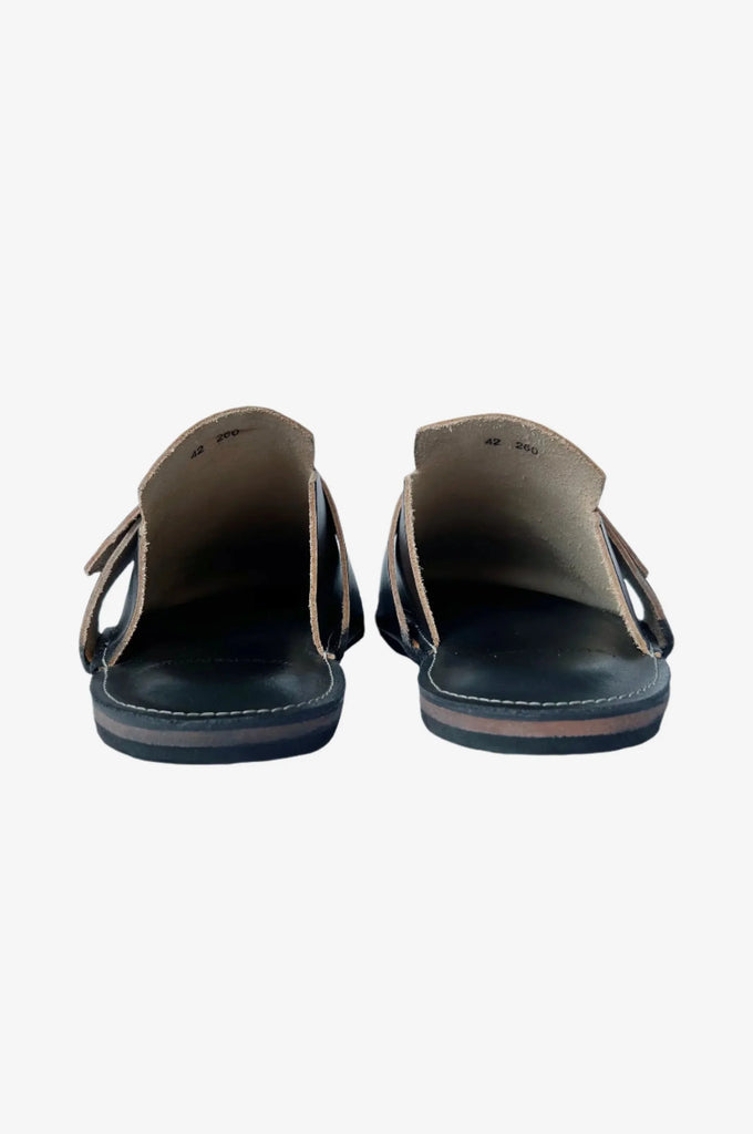 SPINAL LEATHER SANDAL - Youths In Balaclava