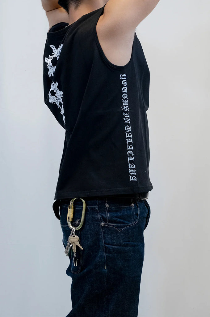 SPINE MUSCLE TANK TEE - Youths In Balaclava