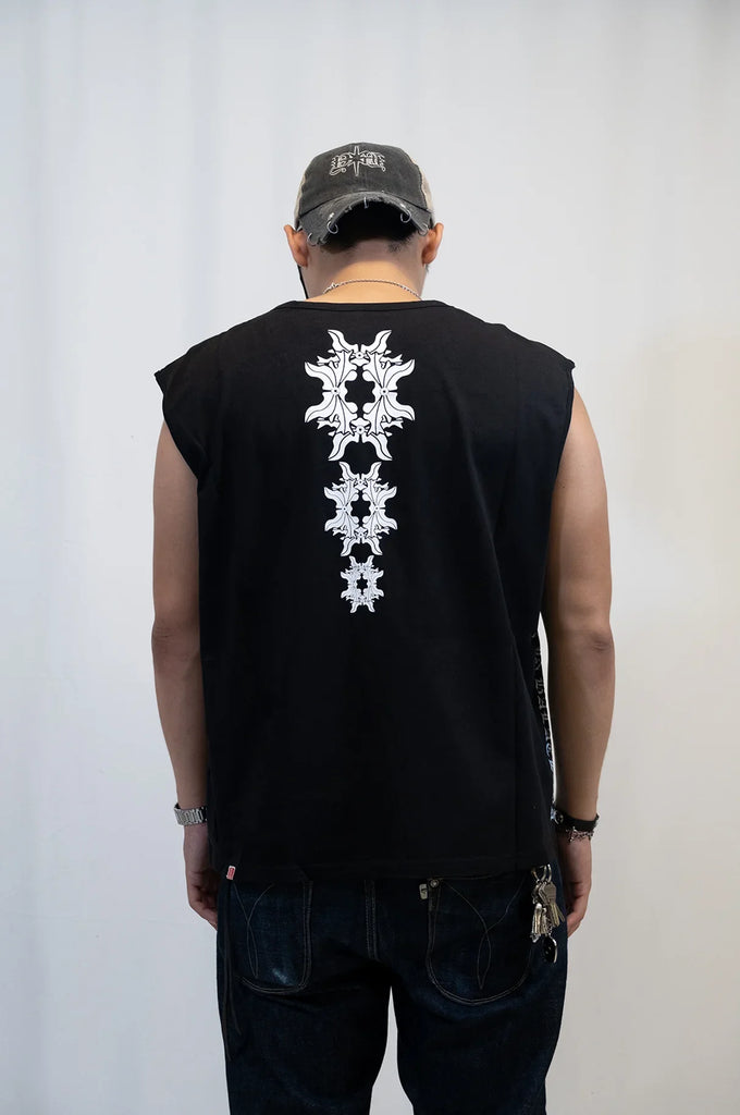 SPINE MUSCLE TANK TEE - Youths In Balaclava