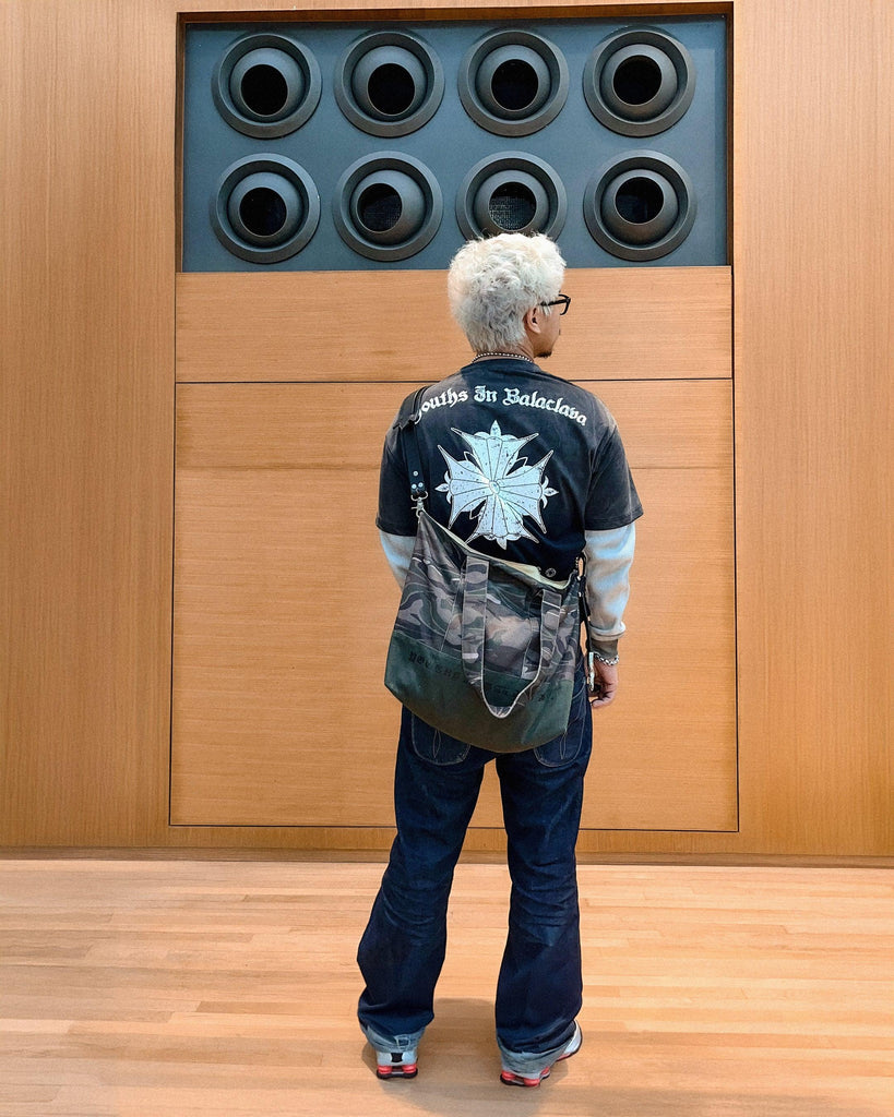 VERTEBRAE MESSENGER TOTE - Youths In Balaclava