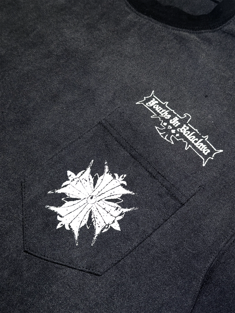 YIB CROW SUNFADE S/S POCKET TEE - Youths In Balaclava