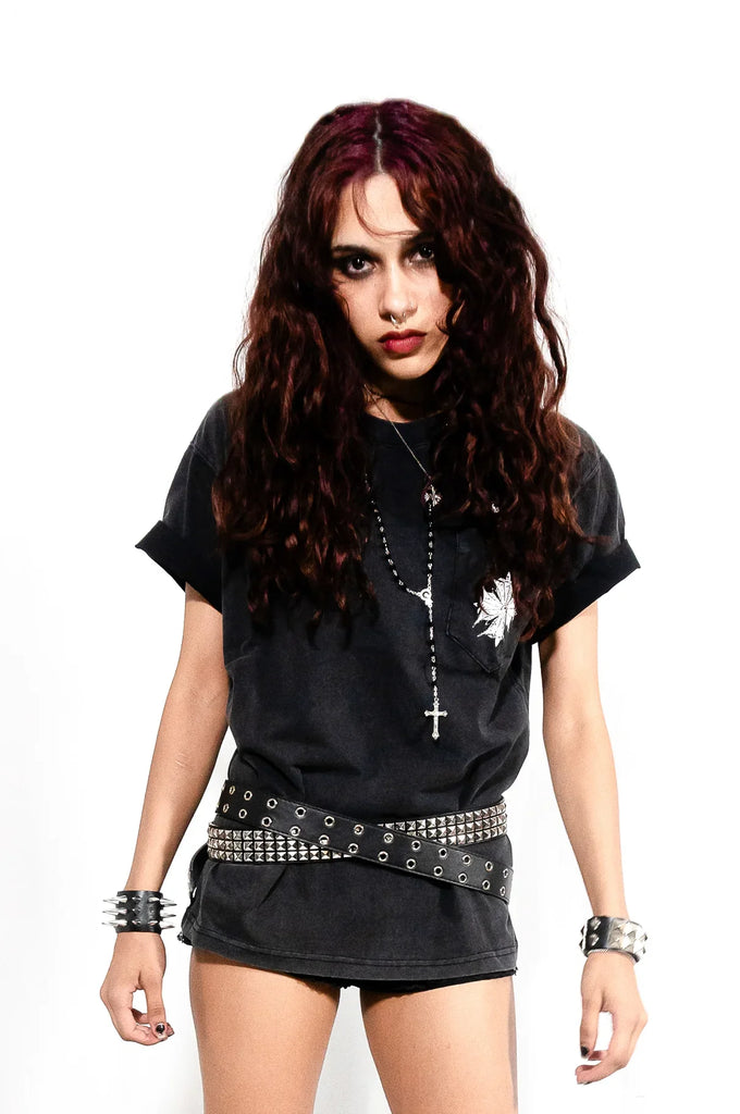 YIB CROW SUNFADE S/S POCKET TEE - Youths In Balaclava